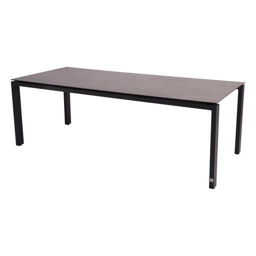 Table en HPL 280x95 cm dark grey 