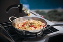 Wok en acier inoxydable