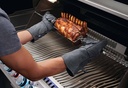 Gants de barbecue en cuir véritable