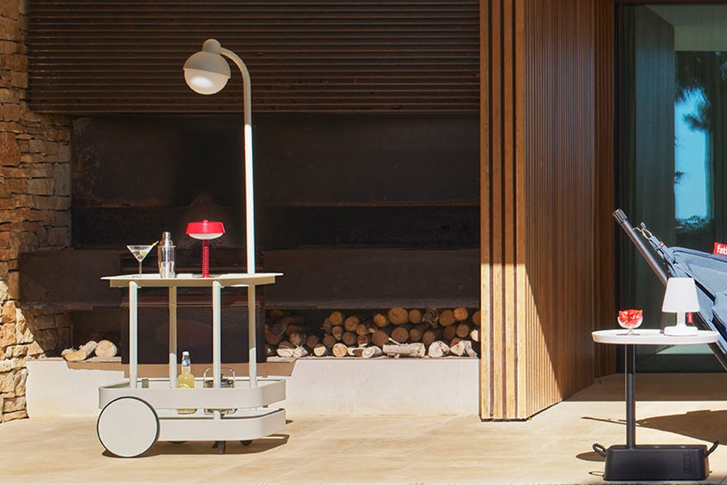 Dessertes Jolly Trolley light grey