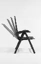 Fauteuil Darsena pliant 4 positions