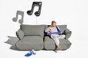 Sumo Sofa Médium Mouse Grey