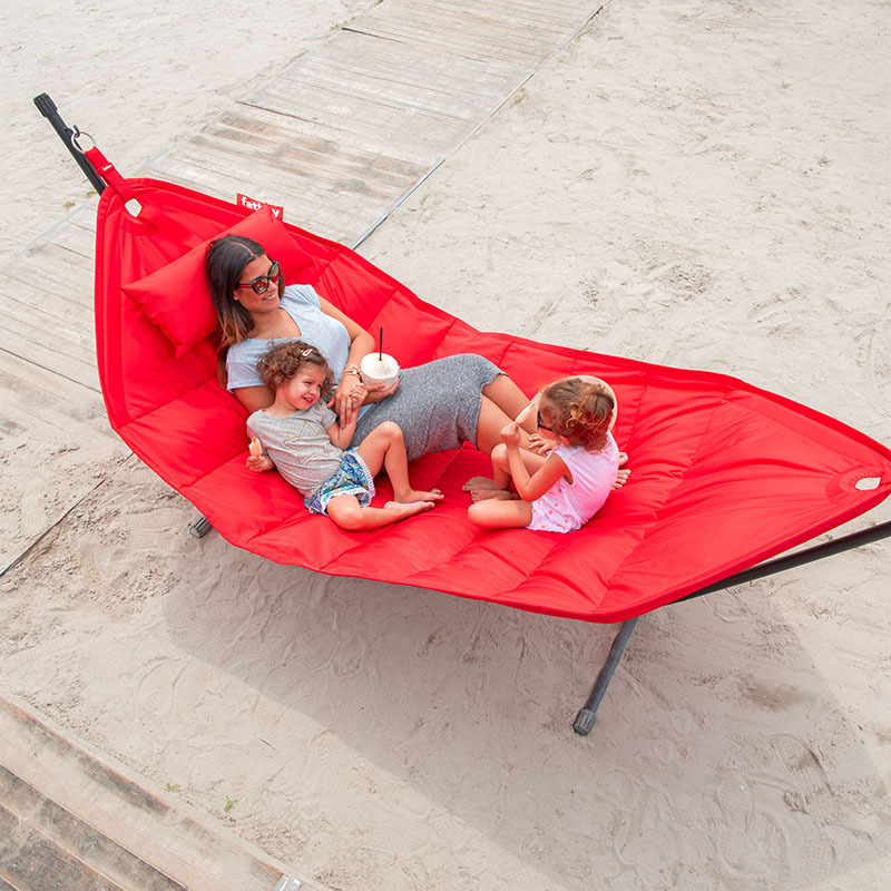 Hamac Deluxe avec coussin et housse de protection