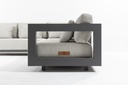 Ensemble Metropolitan 3 modules + table basse + coussin d'angle
