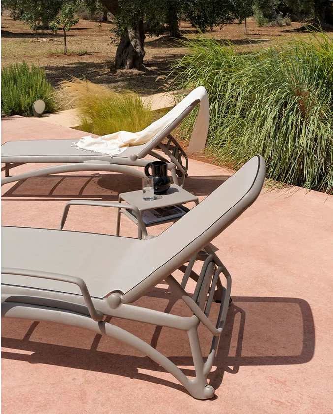 Lit de soleil Atlantico anthracite
