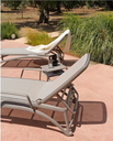 Lit de soleil Atlantico anthracite