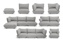 Sumo Corner Sofa Mingle Gride stone