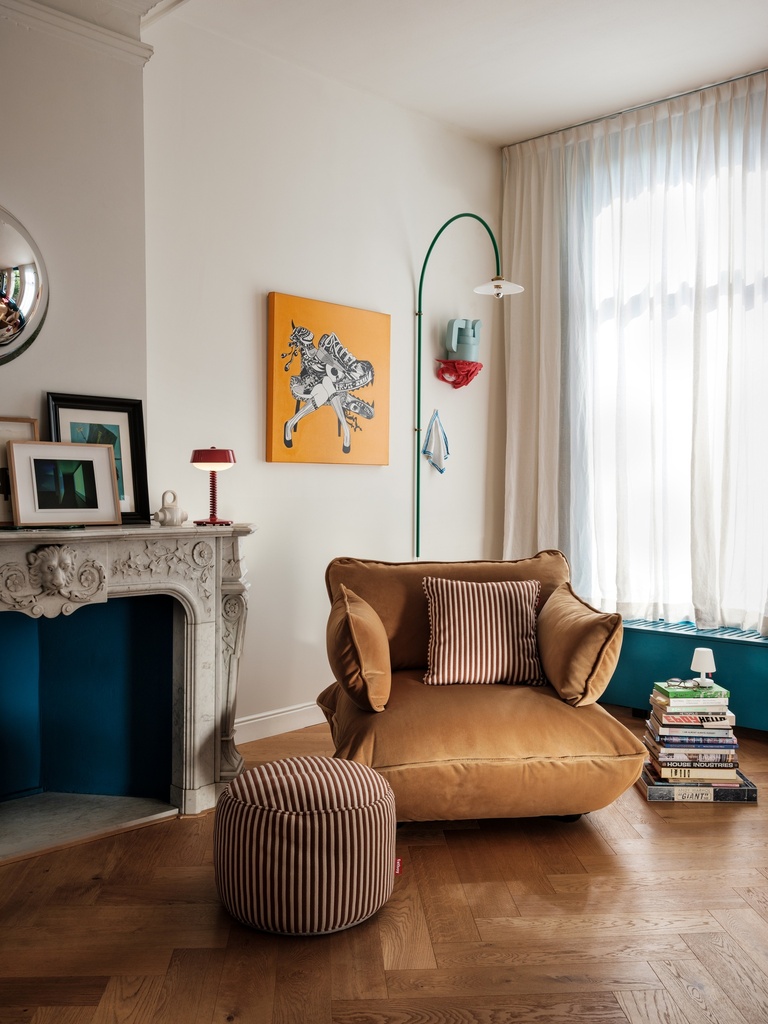 Sumo Corner Sofa velvet reycled Almond