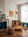 Sumo Corner Sofa velvet reycled Almond