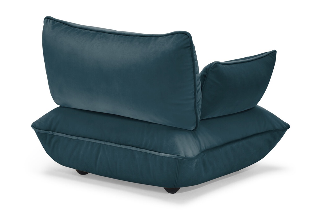 Sumo Loveseat velvet reycled Petrol 