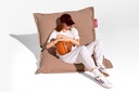 Pouf original slim terry cognac crème