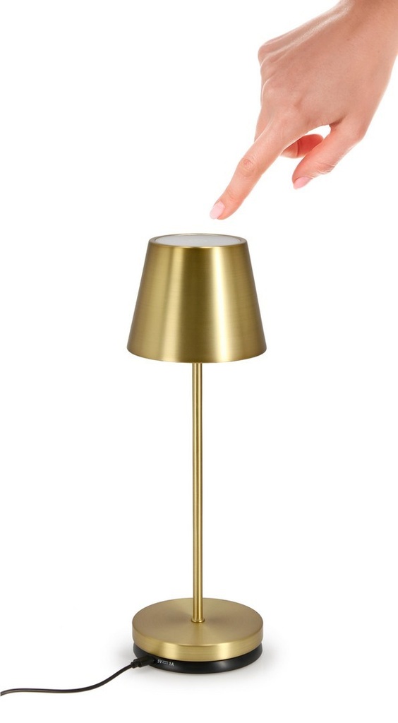 LAMPE DE TABLE ETNA dorée