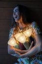 Lampe Swiing cerise noire