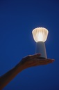 Lampe Swiing cerise noire