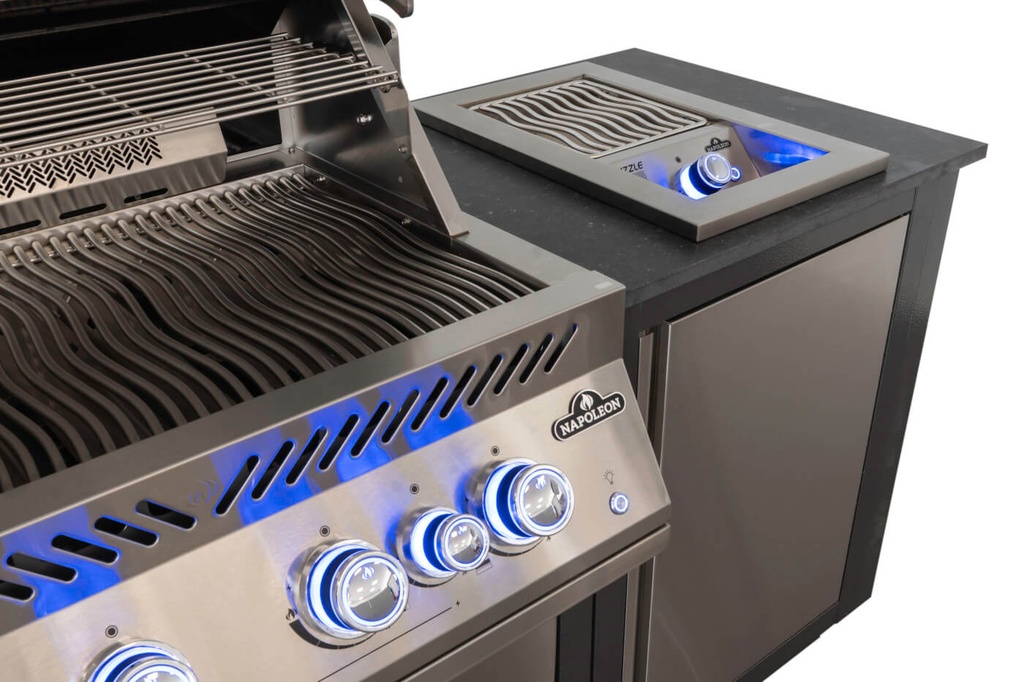 Cuisine extérieur Oasis 105 avec grill encastré 32 série 700