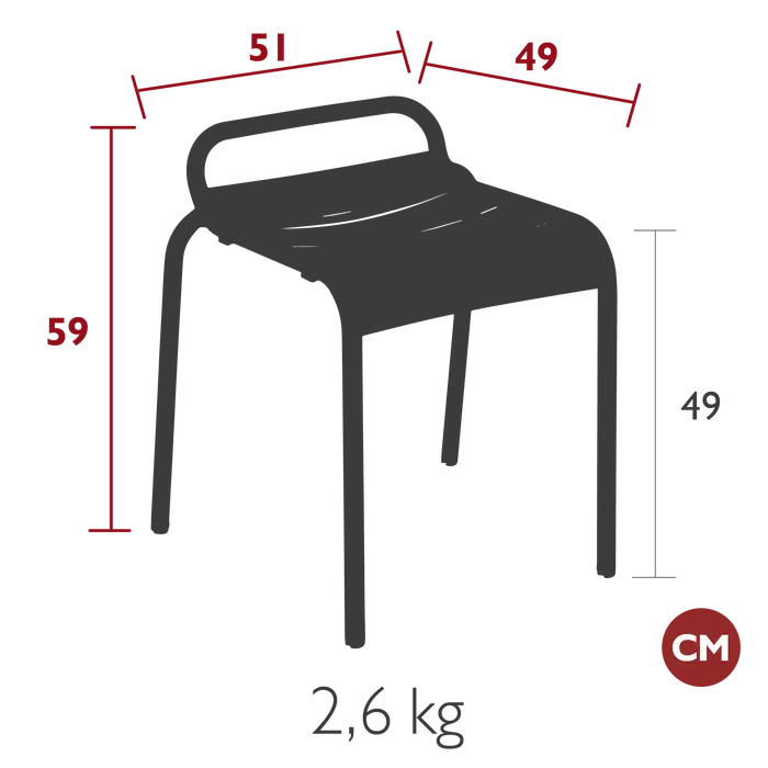 Tabouret LUXEMBOURG 