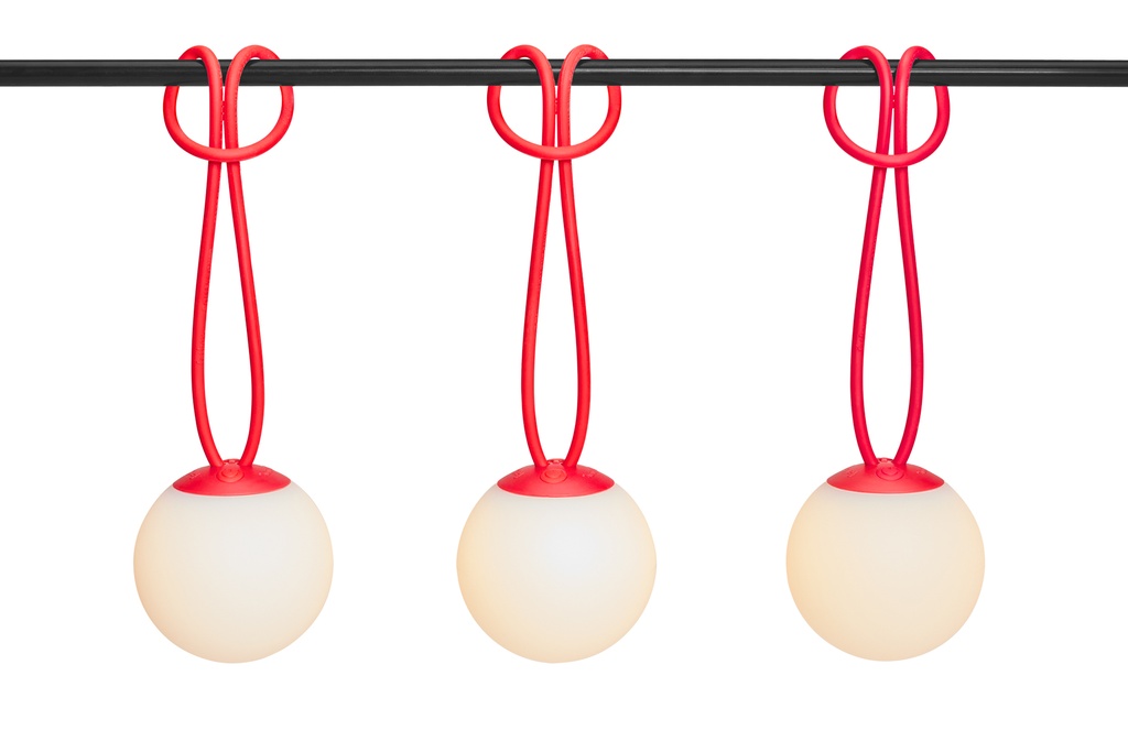 Bolleke mini set de 3 rouge