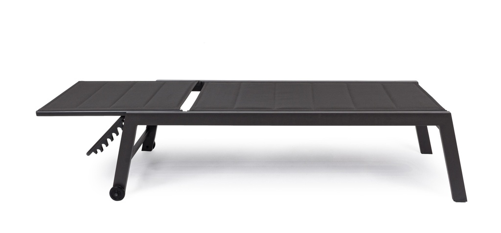 Lit de soleil Hilde anthracite