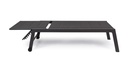 Lit de soleil Hilde anthracite