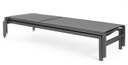 Lit de soleil Konnor anthracite