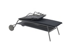 Lit de soleil becomfort HAUT Miami dark grey