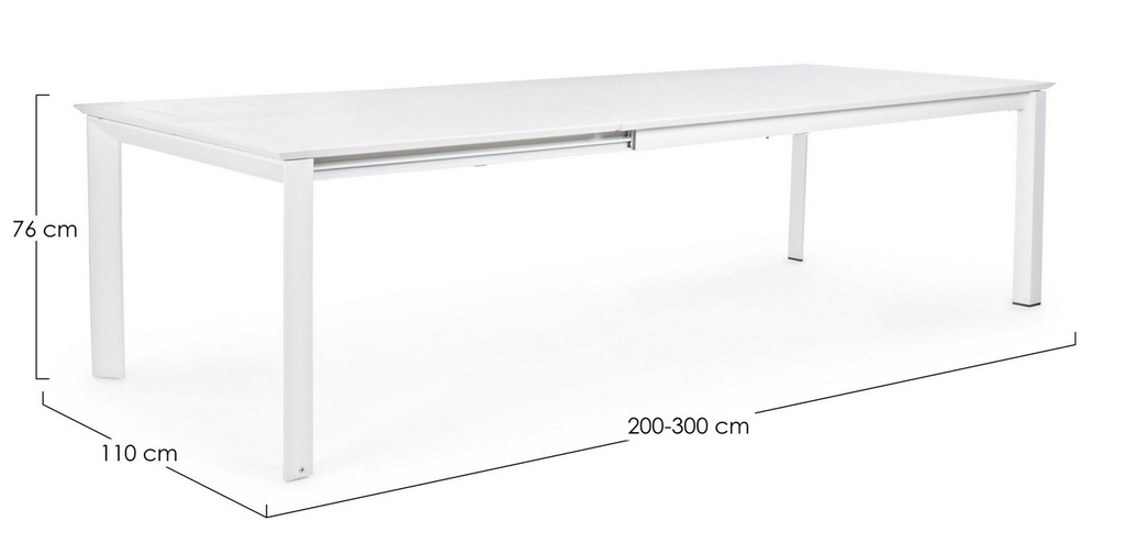 Table Konnor 200-300x110 cm