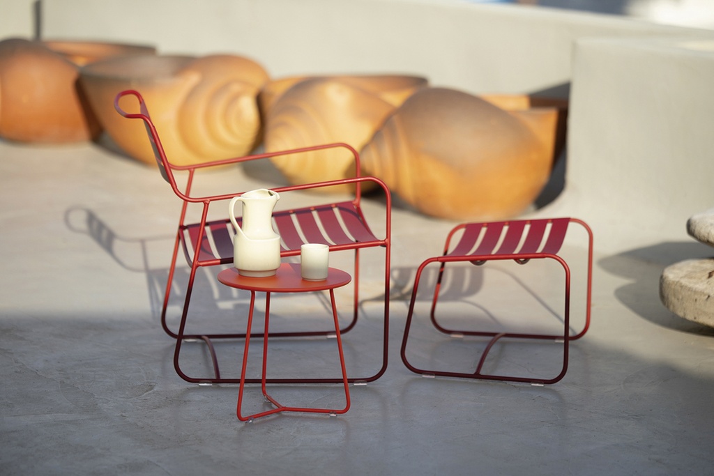 Table d'appoint Cocotte 34xh.36 cm