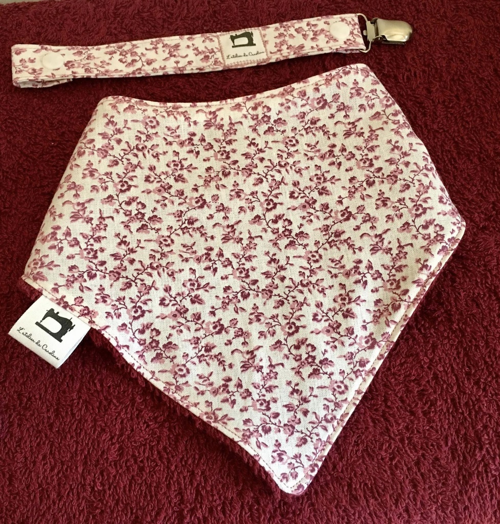 Bavoir/ bandana + attache tutu