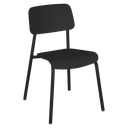 Chaise Studie carbone  