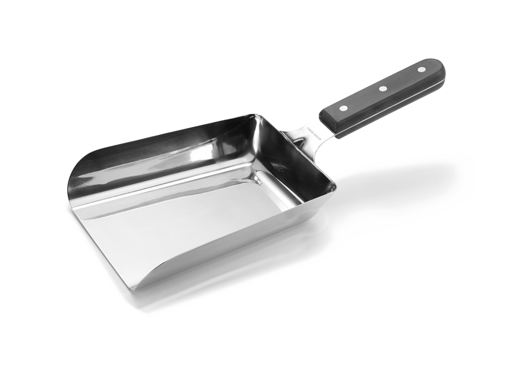 Spatule large inox