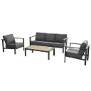 Ensemble Ginger 3 places + 2 fauteuil 1 place + 1 table basse