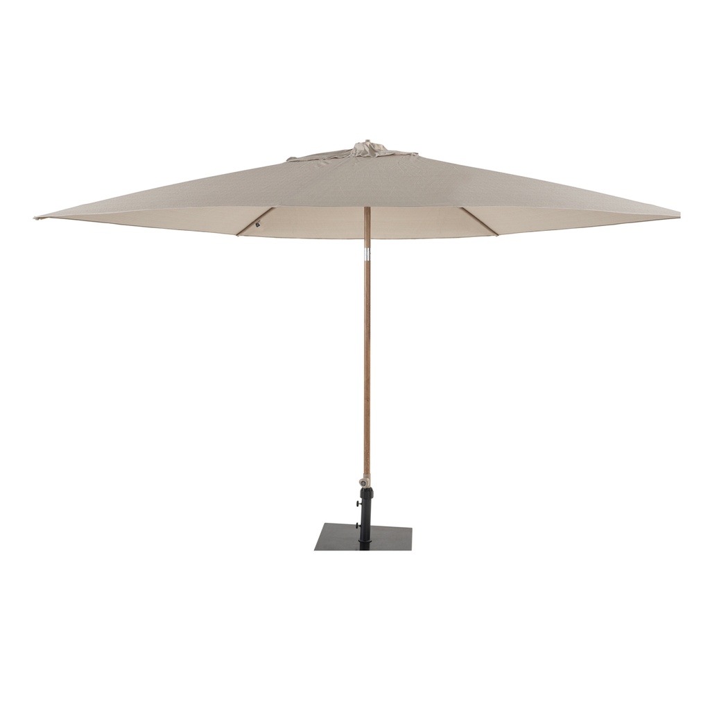 Parasol Azzurro woodlook 3 m sable