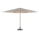 Parasol Azzurro woodlook 3 m sable
