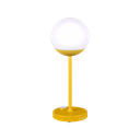 Lampe Mooon ancienne version miel lisse