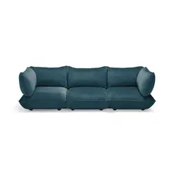 Sumo Sofa Grand velvet reycled Petrol