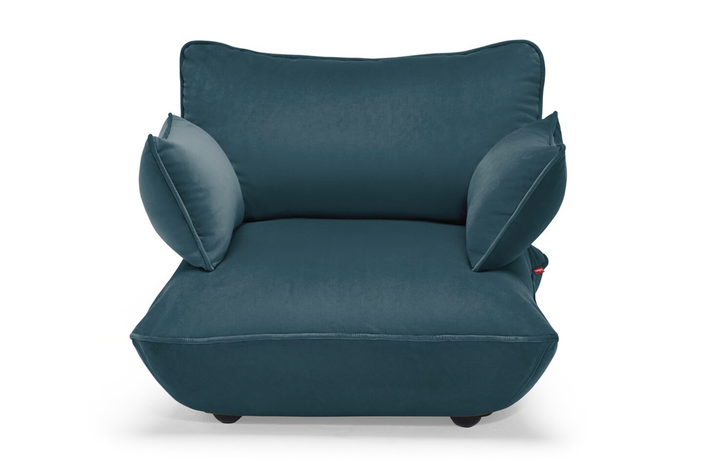 Sumo Loveseat velvet reycled Petrol 