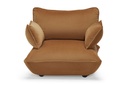 Sumo Loveseat velvet reycled Almond, modèle d'expo