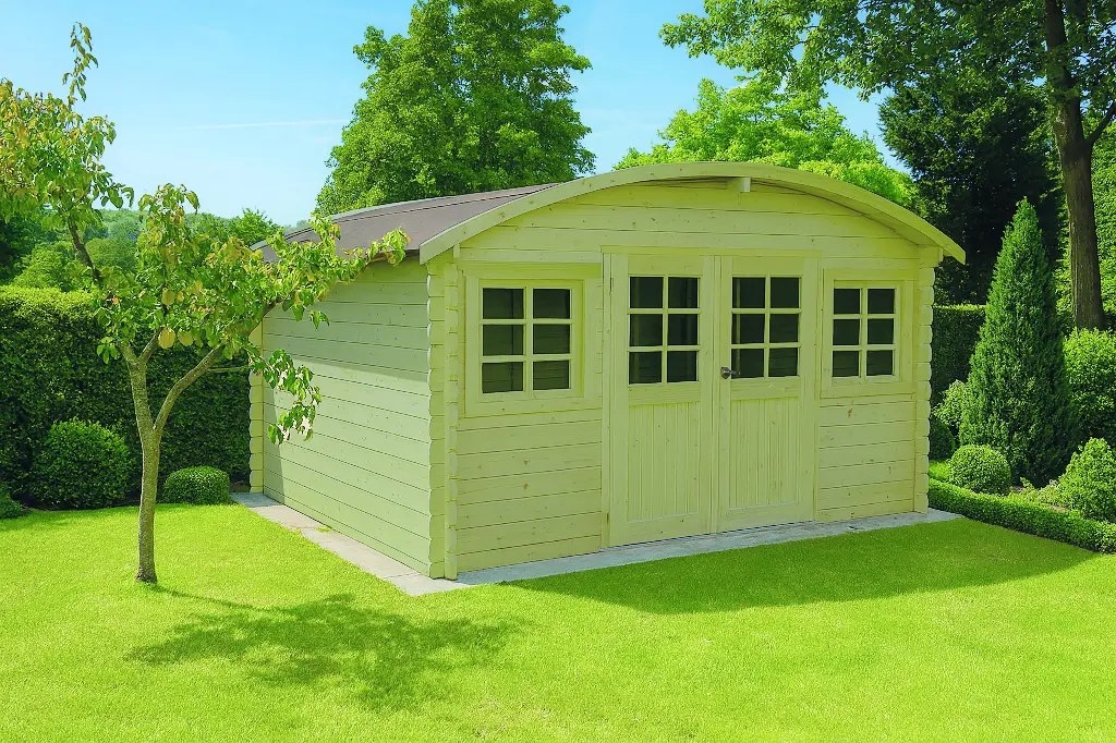 Abri de jardin DAINVILLE II S8333-1 traité 390x300 cm