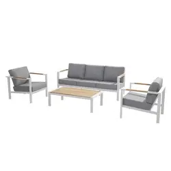 Ensemble Ginger 3 places + 2 fauteuil 1 place + 1 table basse