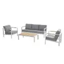 Ensemble Ginger 3 places + 2 fauteuil 1 place + 1 table basse