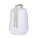 Lampe balad H38 cm gris argile