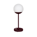 Lampe Mooon cerise noire