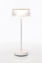 Lampe de table CARAL blanc
