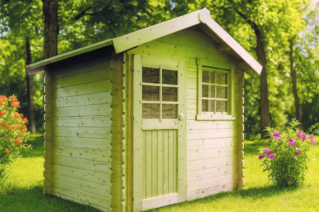 Abri de jardin LAVAL traité S815-1 240x200 cm