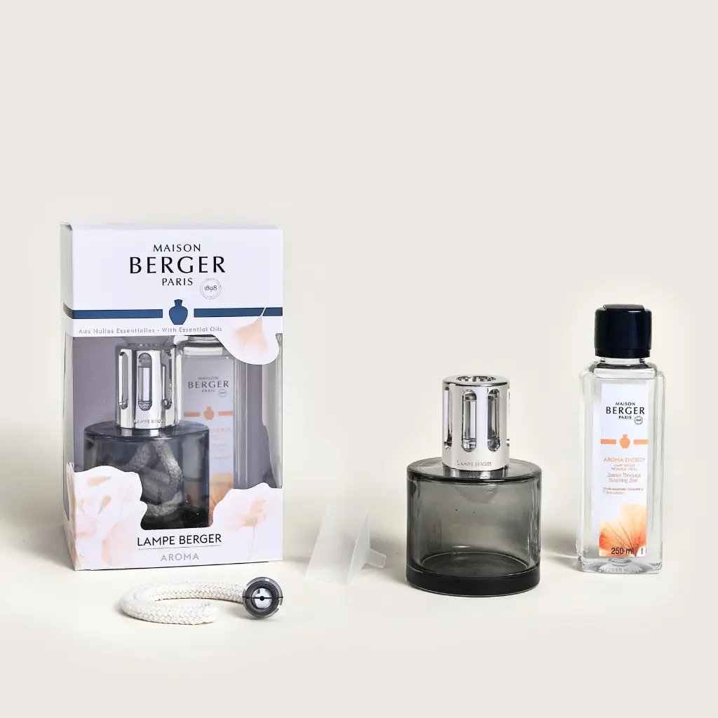 Coffret lampe Berger aroma energy