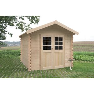 Abri de jardin NIMES traité 240x240 cm