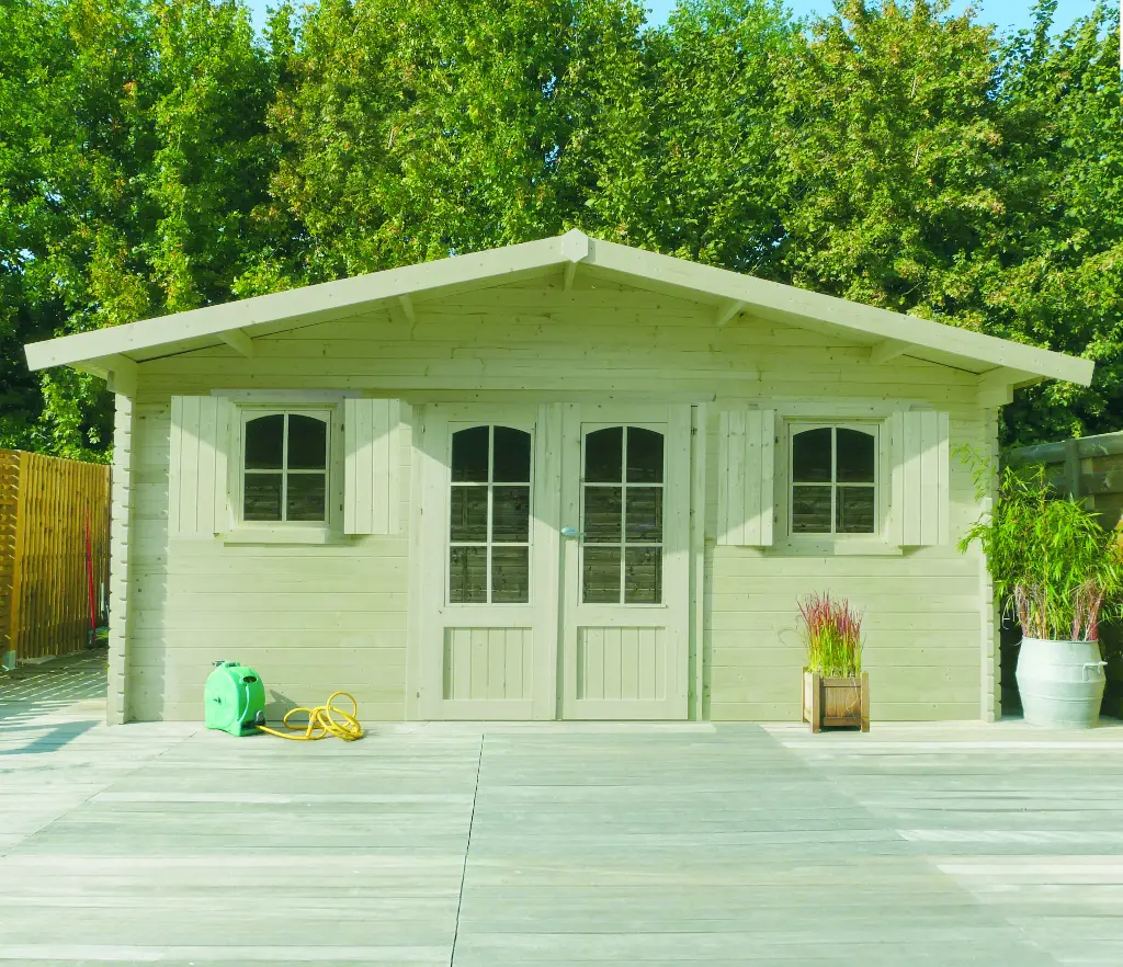 Abri de jardin ROGNAIX traité S8973-1 570x510 cm