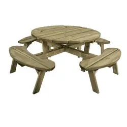 Table picnic ronde SG933