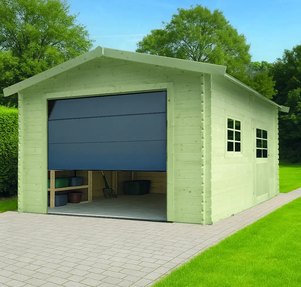 Garage traditionnel traité S8330-1 360X500 CM