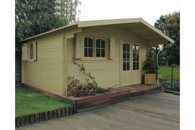 Abri de jardin CHAMBERY traité autoclave 480x420 cm
